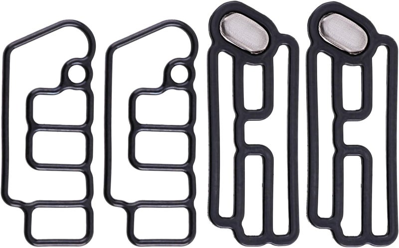 Cybal 15815-R70-A01 15845-R70-A01 4Pcs Head Cylinder Solenoid Valve Gasket Fit 08-17 Acura RDX【Honda】 Accord/Accord CROSSTOUR/CROSSTOUR/Odyssey/Pilot 3.5L 15810-R70-A02,15810-R70-A03,15810-R70-A04,918056GS - Image 2